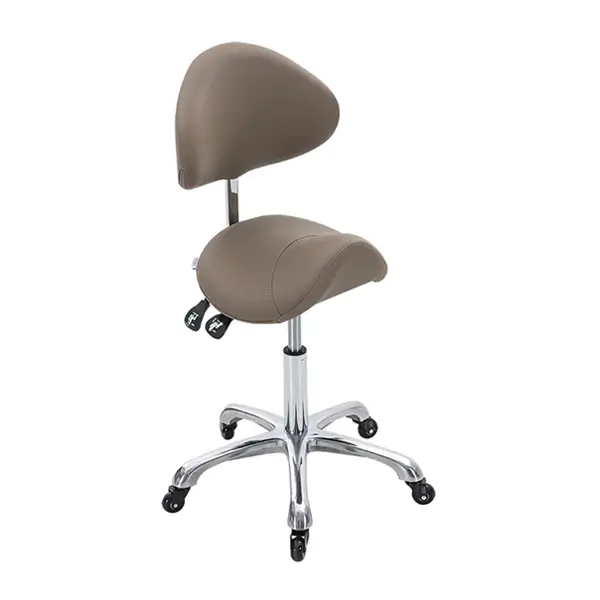 Saddle Medi with Tilt Stool - Caramel