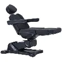 decima-rotatable-treatment-bed-black-leg-raised-reclined-front-angle-dsse.webp