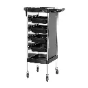 techne-hairdressing-trolley-black-front-angle-view.webp