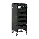 luxe-5-tier-hairdressing-trolley-black-front-angle-view.webp