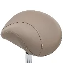 saddle-medi-stool-caramel-upholstery-closeup.webp