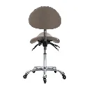 saddle-medi-stool-with-tilt-caramel-rear-view.webp