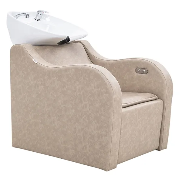 milos-electric-recliner-shampoo-unit-taupe-front-angle-view-closed-recliner.webp