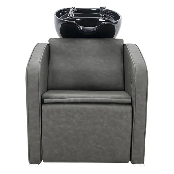 riviera-electric-recliner-shampoo-unit-olive-mist-front-view.webp