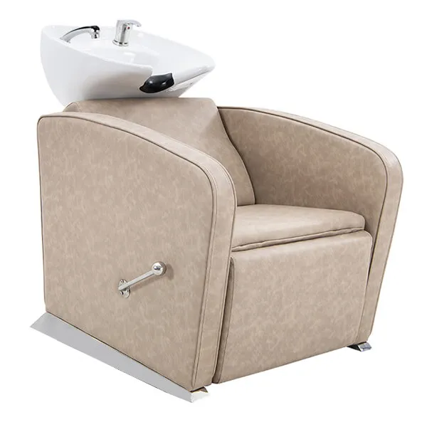 riviera-recliner-shampoo-unit-taupe-front-view-closed-recline.webp