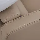 riviera-recliner-shampoo-unit-caramel-close-up-stitching-detail.webp