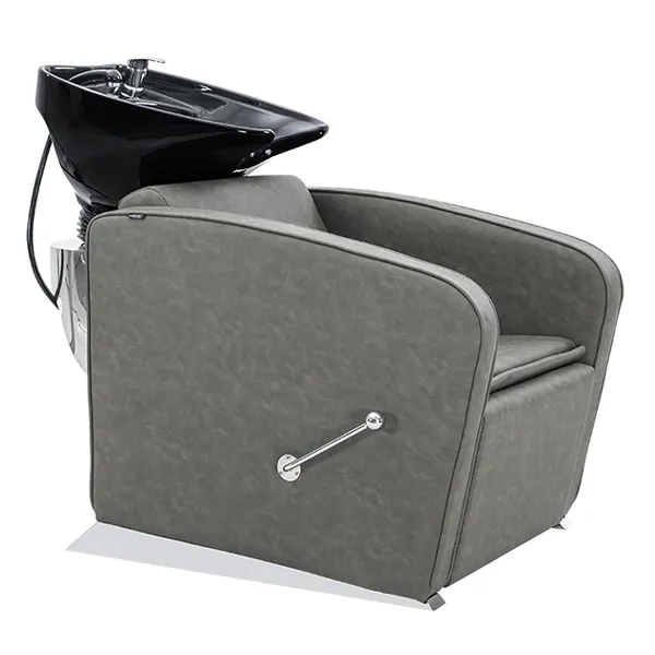 riviera-recliner-shampoo-unit-olive-mist-front-angle-view-closed-recliner.webp