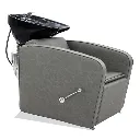 riviera-recliner-shampoo-unit-olive-mist-front-angle-view-closed-recliner.webp