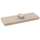 eyelash-bed-pillow-taupe-bottom-view.webp