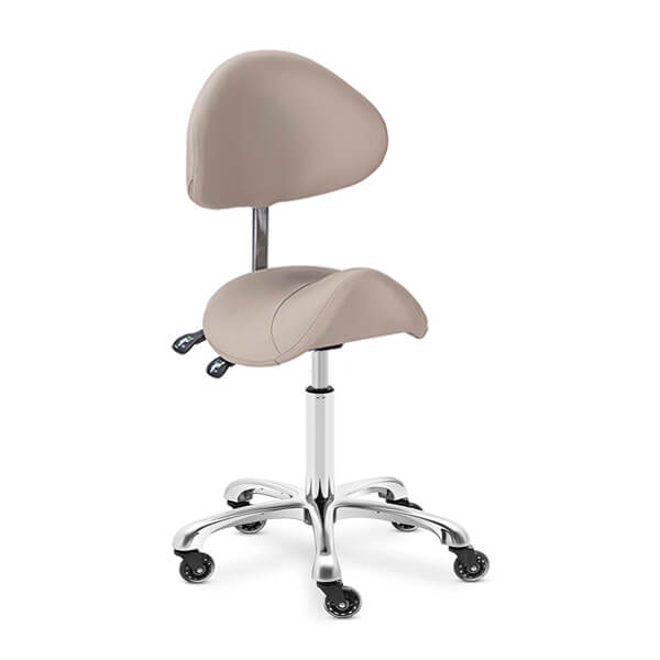 [MS05-LM-CB] Saddle Medi with Tilt Stool - Latte