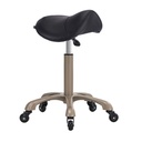 Axel Saddle Stool - Black