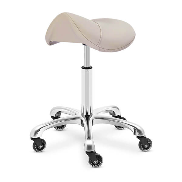 [MS03-LM-CB] Saddle Medi Stool - Latte