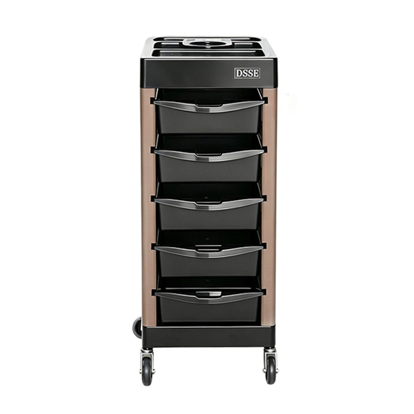 Zermatt Hairdressing Trolley – Black Coffee