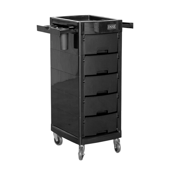 Nova Hairdressing Trolley – Black
