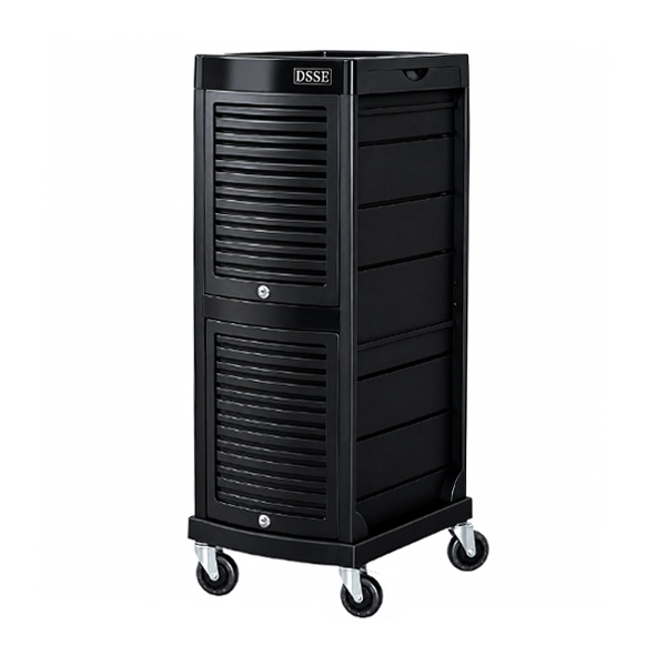 Moritz Hairdressing Trolley – Black