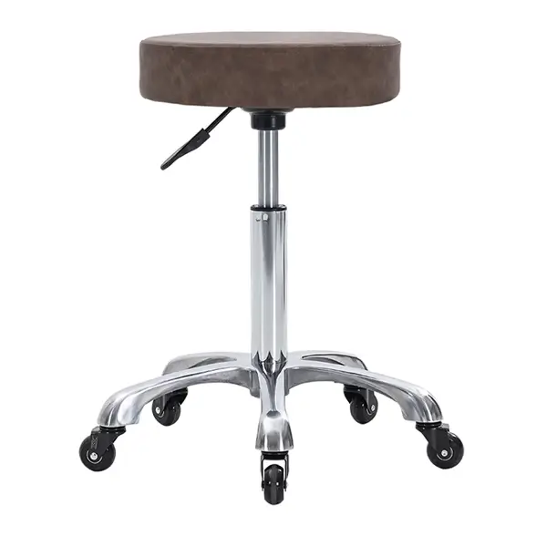 [MS01-MC] Round Medi Stool - Mocha