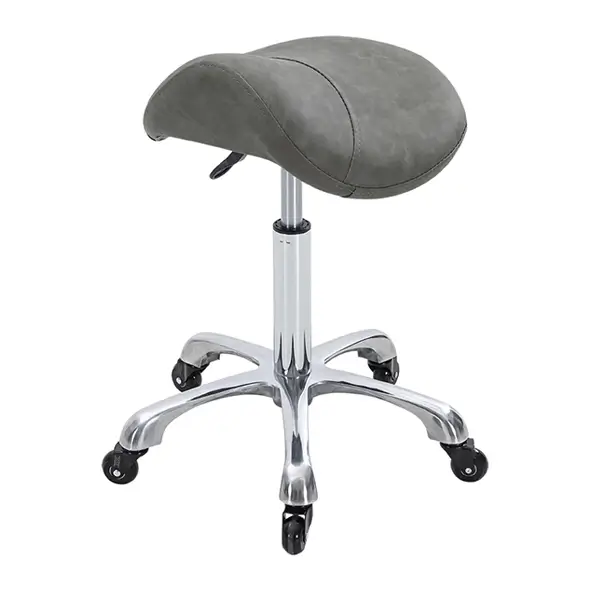 [MS03-OM] Saddle Medi Stool - Olive Mist