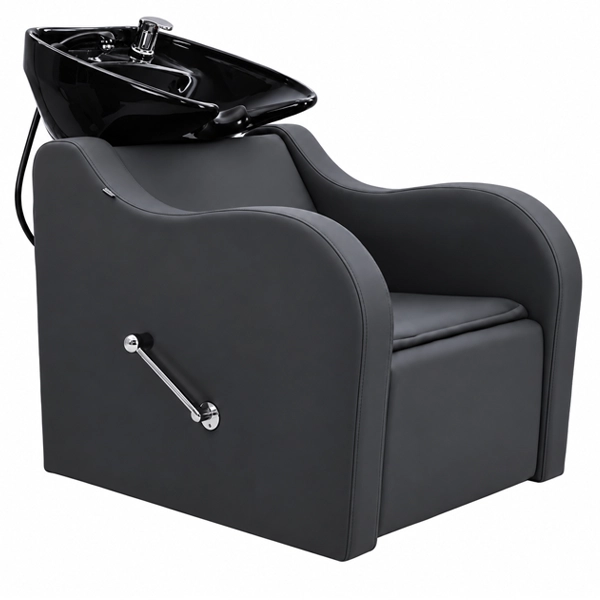 [HB019-BM-BB] Milos Recliner Unit - Black (Black Basin)
