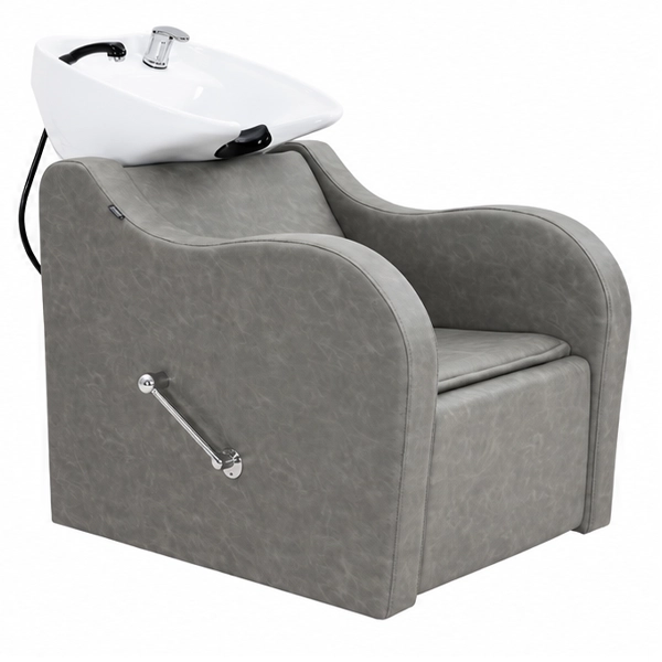 Milos Recliner Unit – Olive Mist (Black Basin)
