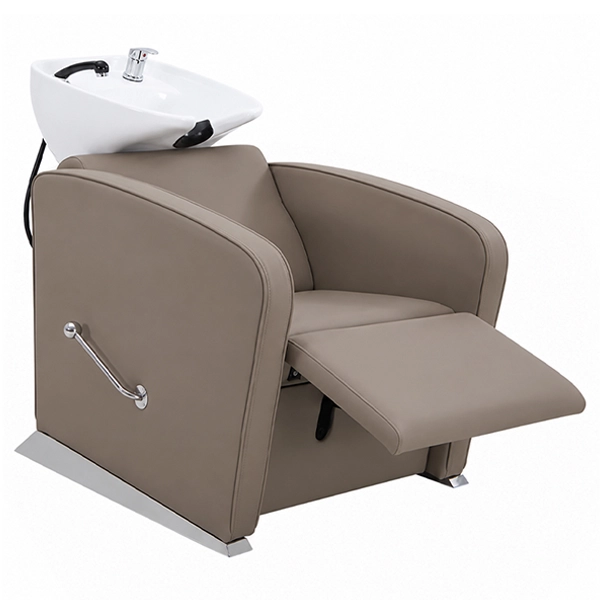 [HB020-CM-WB] Riviera Recliner – Caramel (White Basin)