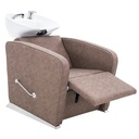 Riviera Recliner – Mocha (White Basin)