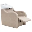 Milos Electric Recliner – Taupe (White Basin)