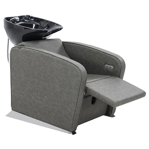 Riviera Electric Recliner – Olive (Black Basin)