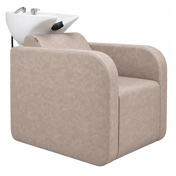 Orlando Wash Lounge – Taupe (White Basin)