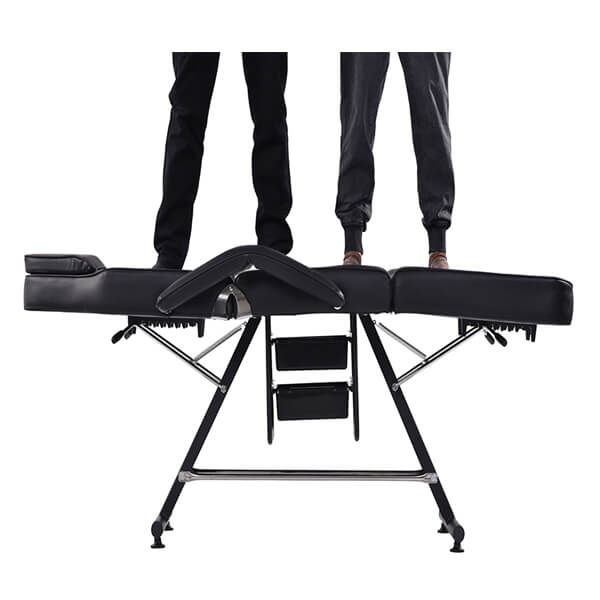 Cosmos 700 beauty bed black flat position