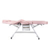 3 section lash bed upholstered in pink vinyl perfect entry level bed