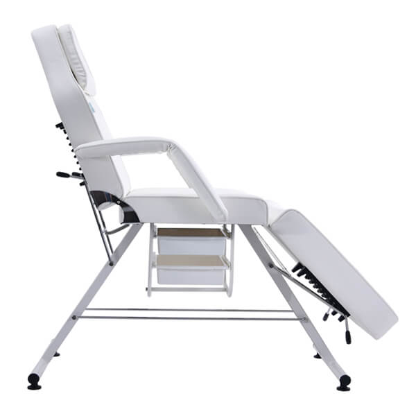 Cosmos 700 beauty bed white side view