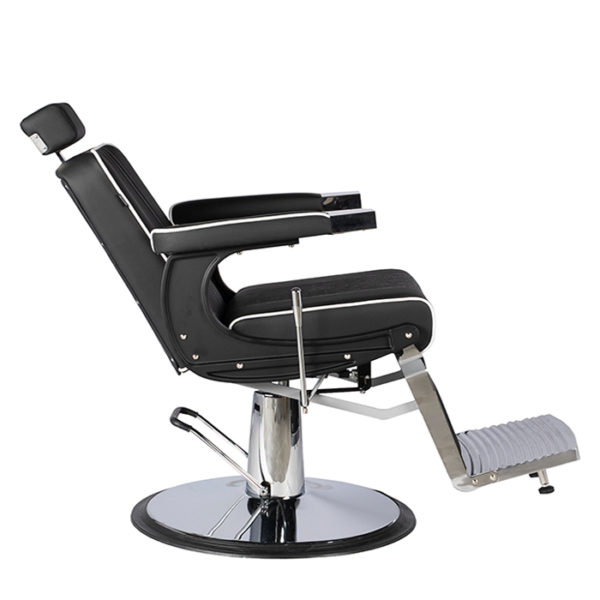 Gagliano chair for barbers in black color