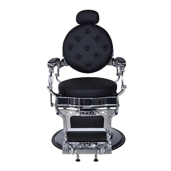 The emperor barber chair in black for salon