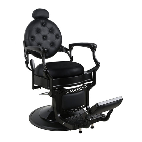 Sonny Black barber chair in black for salon