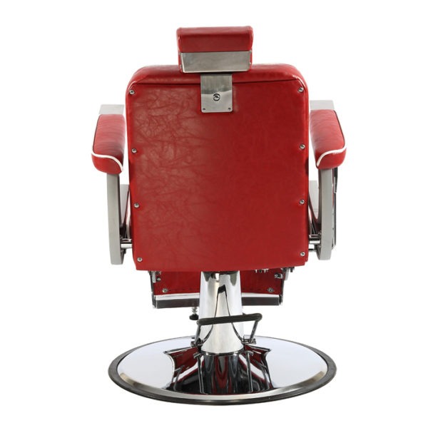 Gagliano chair for barbers in Red color