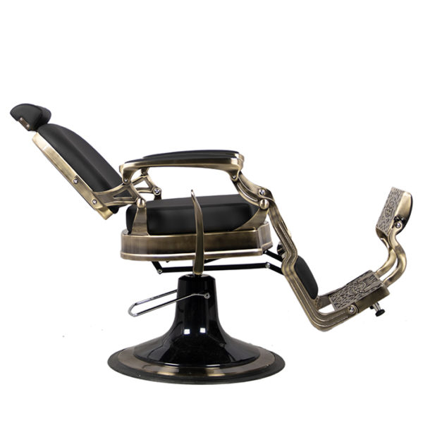 black barber chair perfect for that retro barbershop