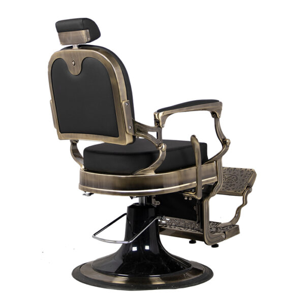 brushed bronze barber chair perfect for your client and barbershop