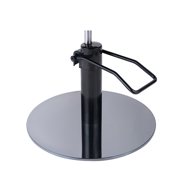 black gloss round base with pump is a perfect upgrade to you existing salon chairs