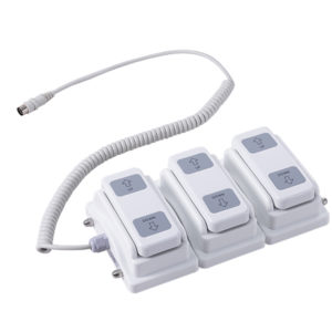 Foot control 3 Motor – White
