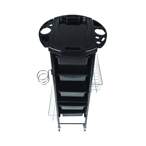 mars hairdressing trolley with professional castors is versatile and practical