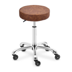 salon stool with gaslift height adjustment