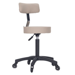 Salon Stool with backrest and height adjustable