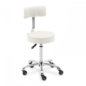 medical stool with backrest for ergonomic support