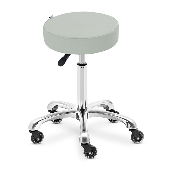 medical grade salon stool with height adjustable gaslift