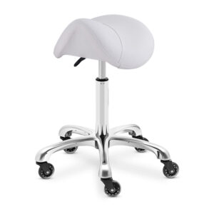 Saddle Medi – White