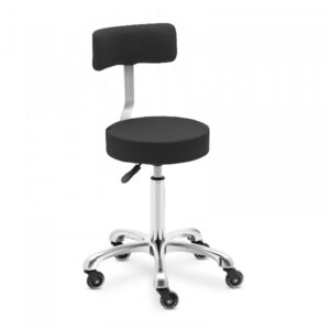 medical stool with backrest for ergonomic support