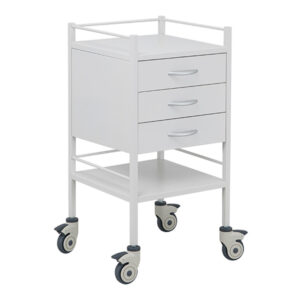 Ermis 3 Drawer – White