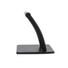 black hermes footrest can be wall or floor mounted