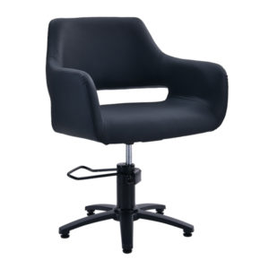 Madison Salon Chair – Black 5 Star