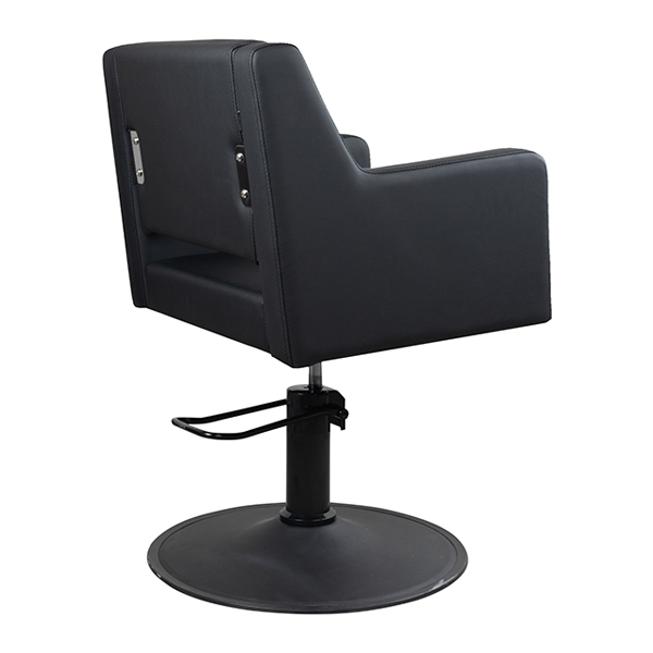 the caruso salon chair has smooth curves and quality workmanship.